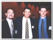 Campaign Team, (left to right), Mike Powers, Dale Ritchey and Jason Butler