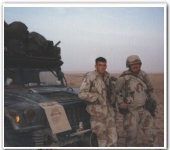 Two days with out sleep and hours before the ground invasion of southern Iraq