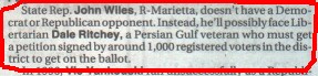 May 2, 2000 - Marietta Daily Journal - Around Town by Bill Kinney