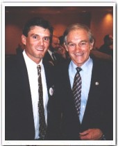 Dale with Congressman Ron Paul, 'The Taxpayers' Best Friend'